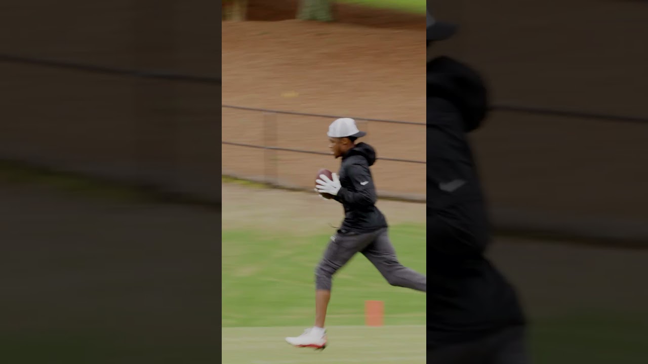 Michael Penix to Darnell Mooney looking good in OTAs! #nfl #football #throwback #falcons