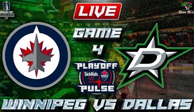 Winnipeg Jets vs Dallas Stars Game 4 LIVE Stream Game Audio | NHL Playoffs Streamcast & Chat