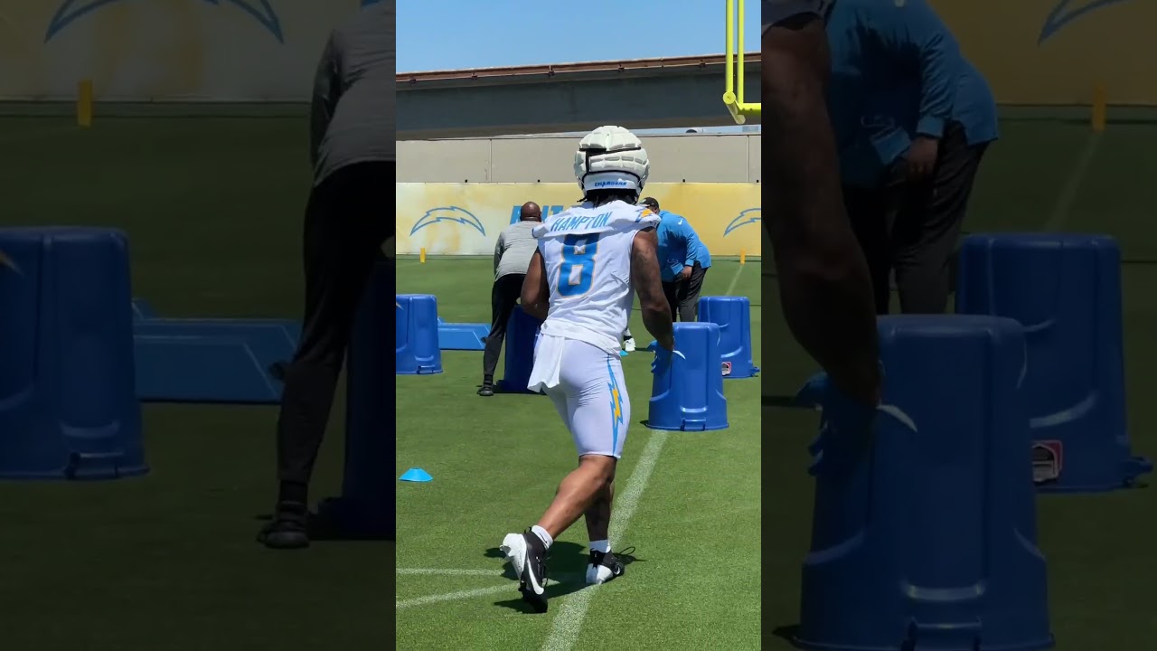 first look: 1st round pick omarion hampton ⚡️ #shorts