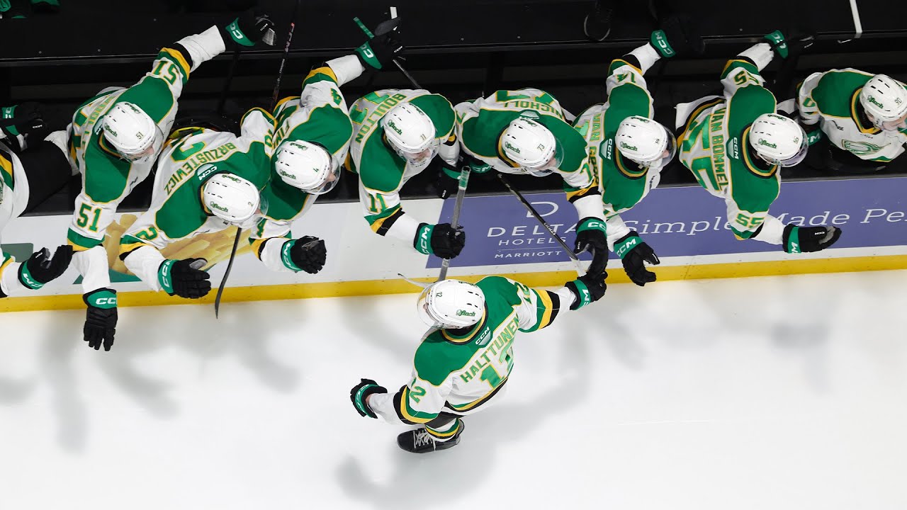 Knights Ride Halttunen Hat-Trick to 2-1 Series Lead