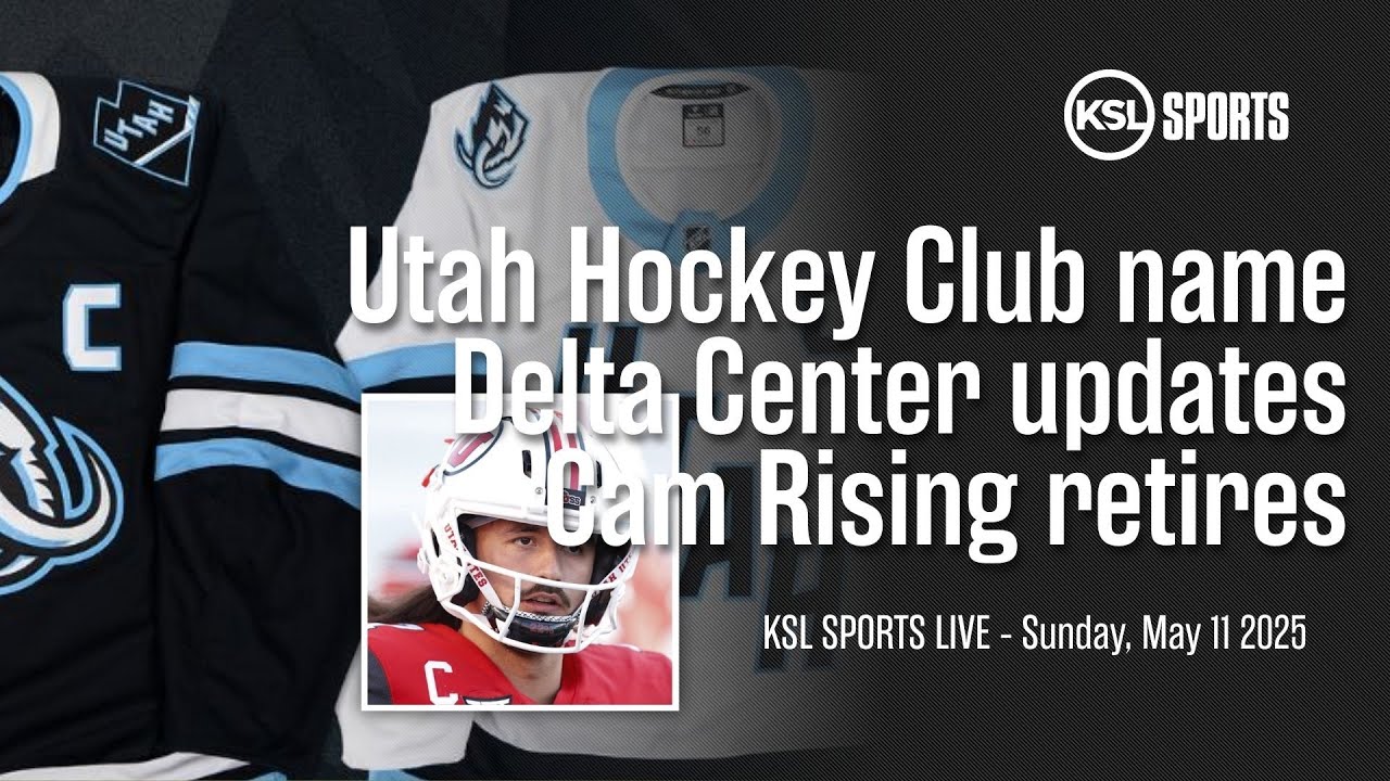 Utah Mammoth, Delta Center renovations, Cam Rising top plays (KSL Sports Live: May 11, 2025)