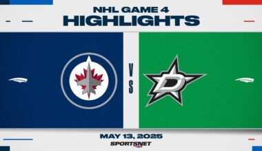 NHL Game 4 Highlights | Jets vs. Stars - May 13, 2025