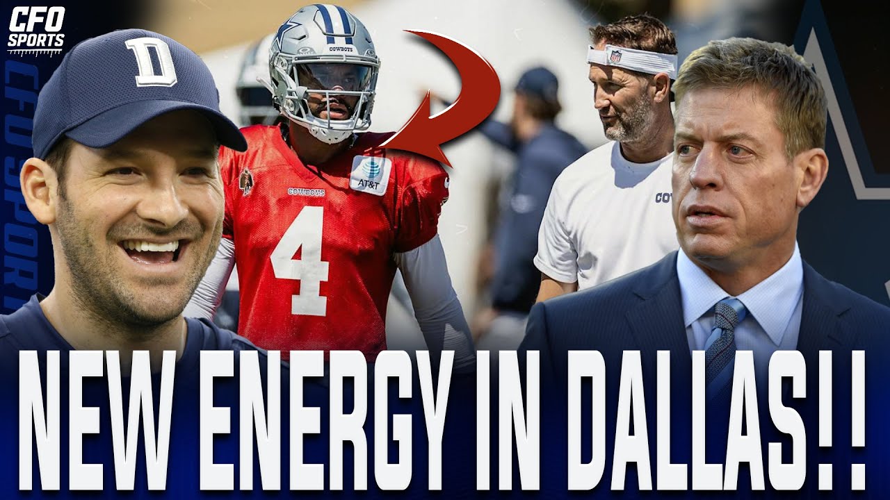 Dallas Cowboys Troy Aikman and Tony Romo are EXCITED! about the Cowboys Season Here's Why!