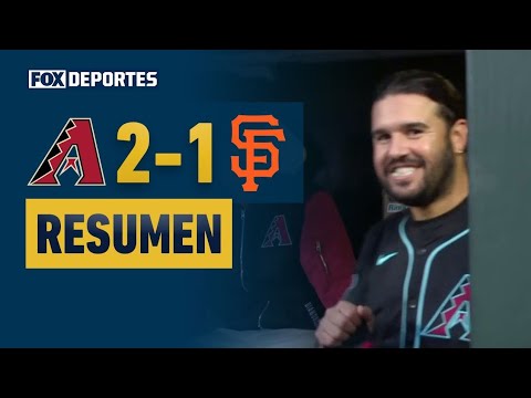 😁 LOS D-BACKS SONRÍEN | Arizona Diamondbacks 2-1 San Francisco Giants | HIGHLIGHTS | MLB 2025