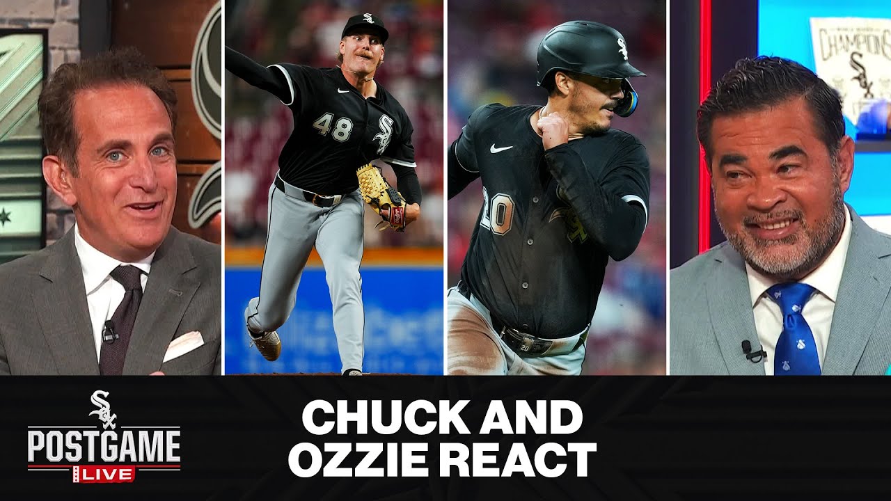 Chuck and Ozzie REACT to White Sox HUGE 5-1 WIN against Reds | White Sox Postgame Live