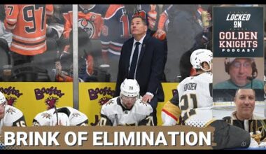 The Edmonton Oilers have the Vegas Golden Knights on the brink of elimination.