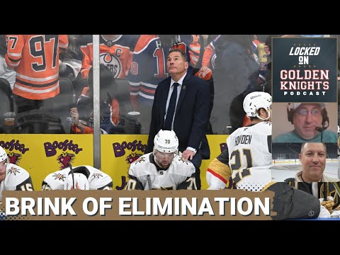 The Edmonton Oilers have the Vegas Golden Knights on the brink of elimination.