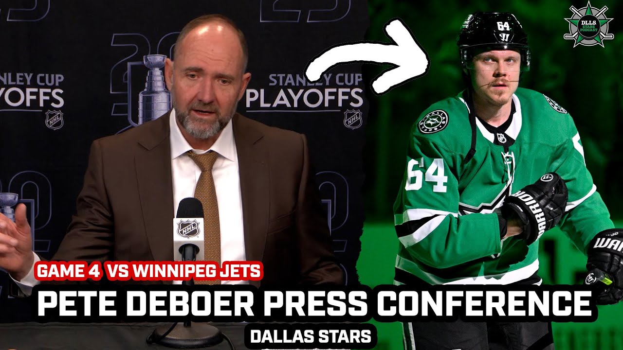 Pete DeBoer IMPRESSED with Mikael Granlund and Return of Heiskanen In Stars WIN vs Winnipeg Jets