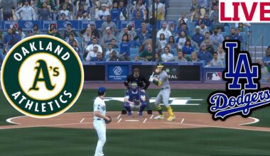 🔴LIVE 🔴Oakland Athletics VS Los Angeles Dodgers/ Mlb May 14/ Mlb the show 25