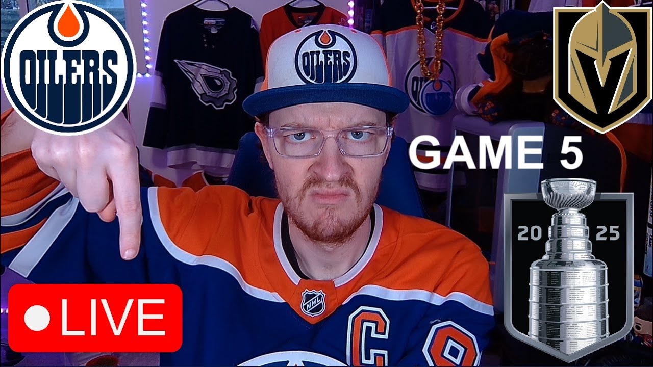 GAME 5: EDMONTON OILERS VS VEGAS GOLDEN KNIGHTS LIVE | FULL GAME REACTION AND COMMENTARY