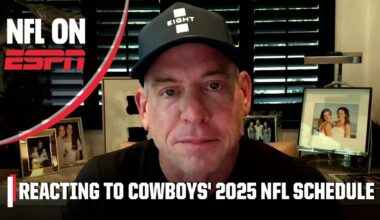 Dallas Cowboys' 2025 NFL Schedule Release Reaction + Troy Aikman's BIG Prediction | NFL on ESPN