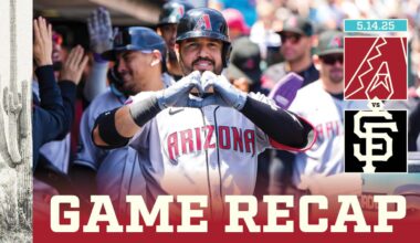 D-backs vs. Giants Game Highlights (5/14/25) | MLB Highlights | Arizona Diamondbacks