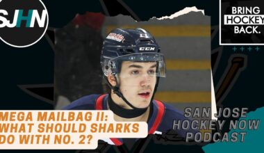 Mega Mailbag 2: What Should Sharks Do With No. 2 Pick?