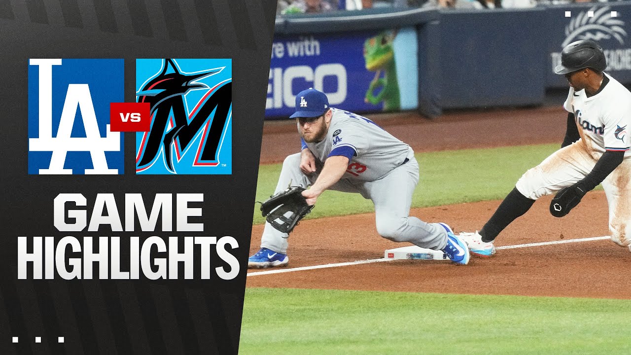 Dodgers vs. Marlins Game Highlights (5/6/25) | MLB Highlights