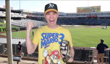 I saw the Athletics in Sacramento and it was a VIBE!!