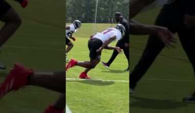 Jalon Walker & James Pearce Jr. are in sync and getting after it #nfl #falcons #football