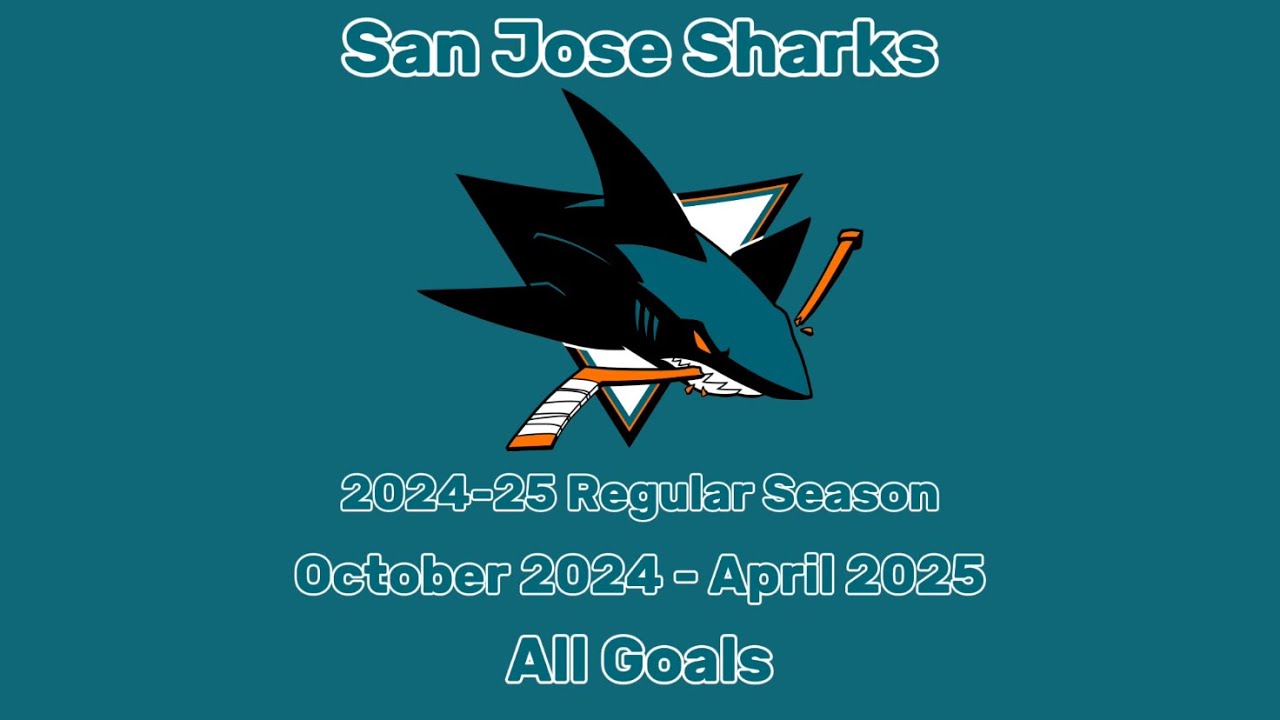 San Jose Sharks | 2024-25 Season | All 210 Goals