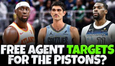 Reacting To The Athletic's Detroit Pistons Free Agent Target List