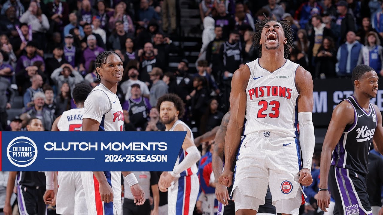 TOP CLUTCH PLAYS & BUZZER BEATERS 🔥 | Detroit Pistons 2024-25 Season