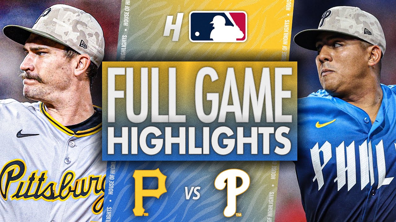 Pittsburgh Pirates vs Philadelphia Phillies - FULL GAME HIGHLIGHTS | May 16, 2025 MLB Season
