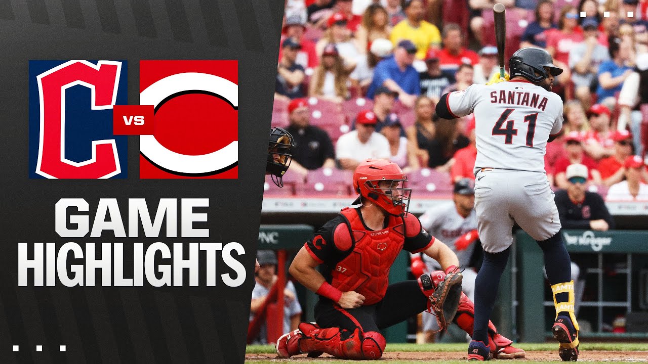 Guardians vs. Reds Highlights (5/16/25) | MLB Highlights