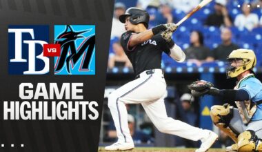 Rays vs. Marlins Game Highlights (5/16/25) | MLB Highlights