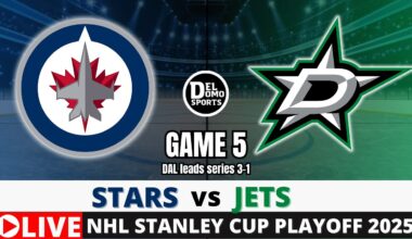 DALLAS STARS VS WINNIPEG JETS 🏒 NHL Playoffs 2025 Game 5 - Scoreboard & Play-by-Play