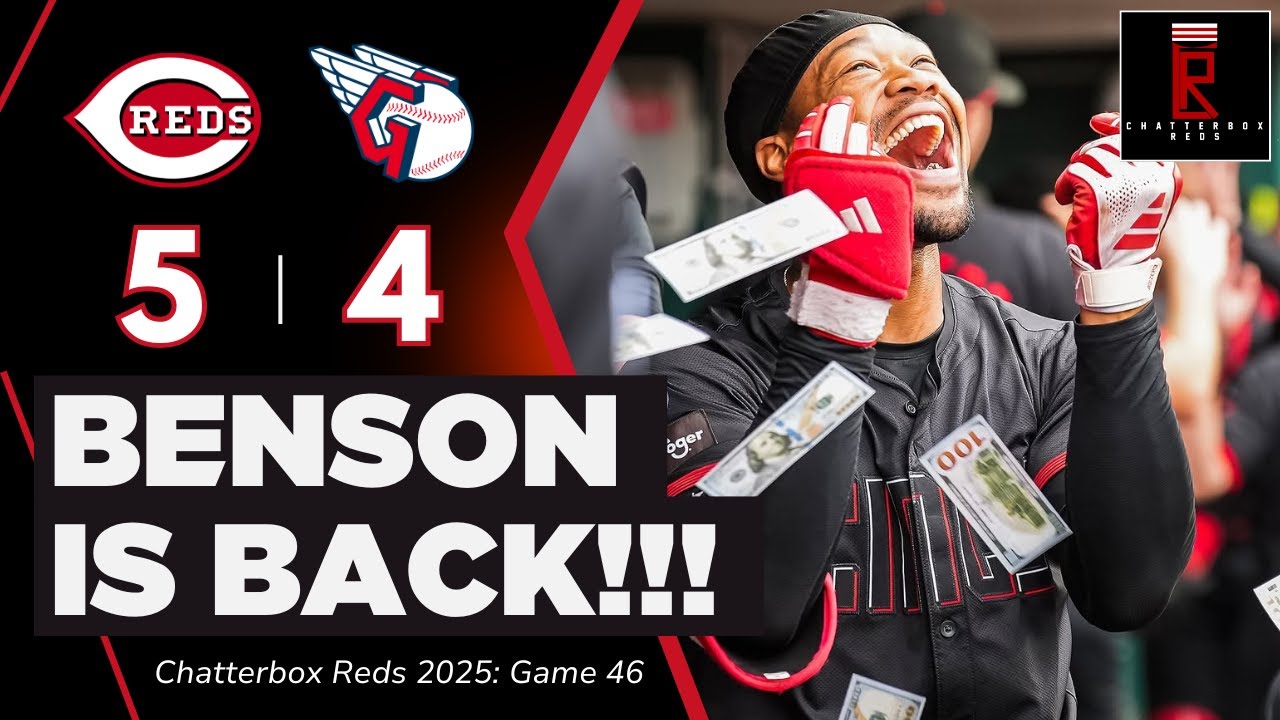 WILL BENSON IS ON FIRE! Cincinnati Reds Beat Cleveland Guardians 5-4 in First Game of Ohio Cup | G46