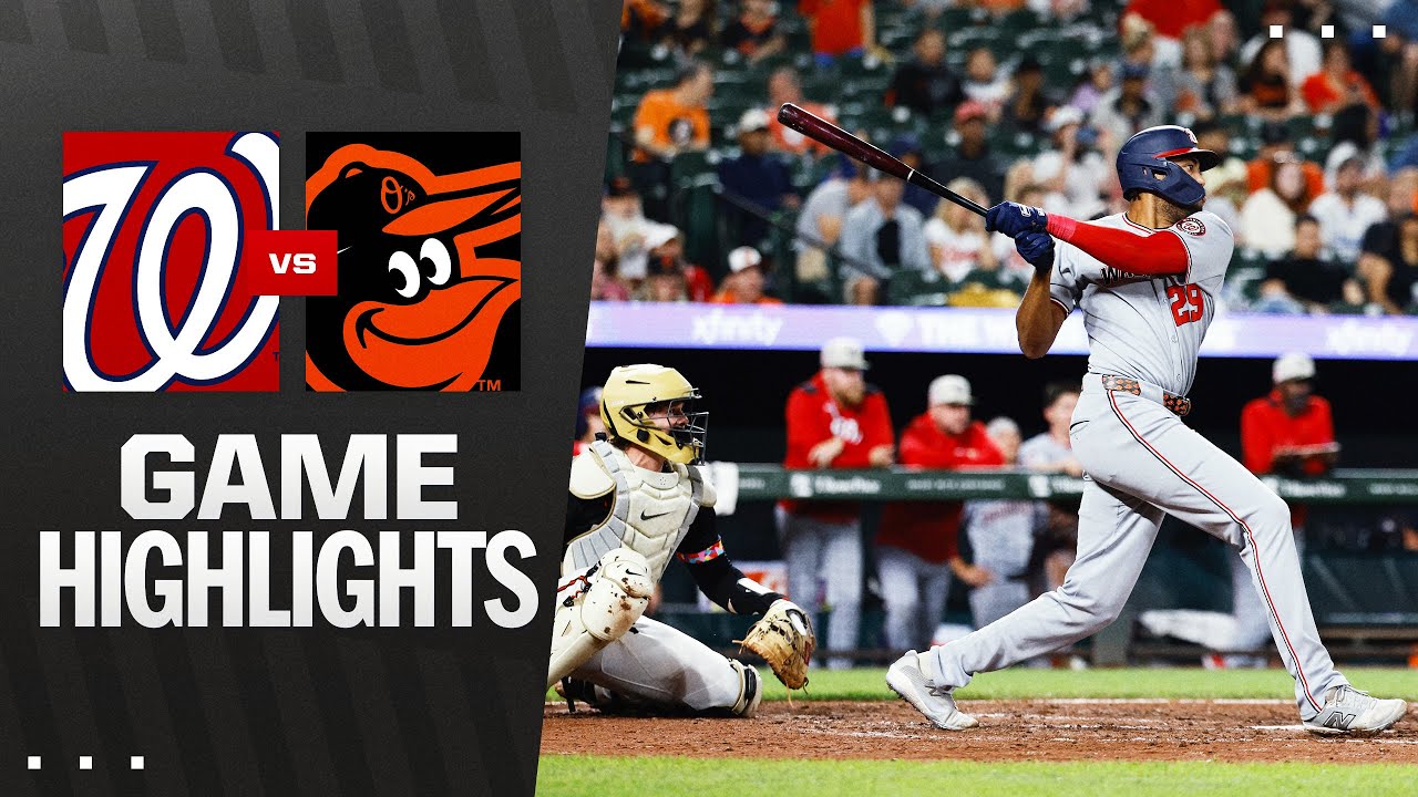 Nationals vs. Orioles Game Highlights (5/16/25) | MLB Highlights