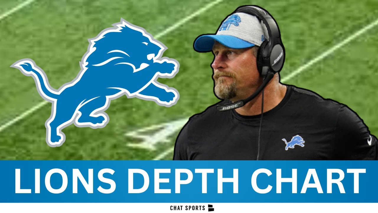 UPDATED Lions Depth Charts For 2025 NFL Season | Detroit Lions News