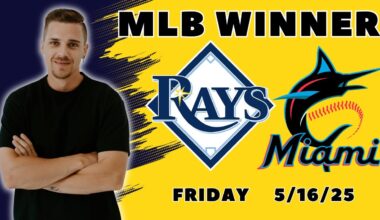 MLB Picks and Predictions - Tampa Bay Rays vs Miami Marlins - 5/16/25 - MLB Free Best Bets & Odds