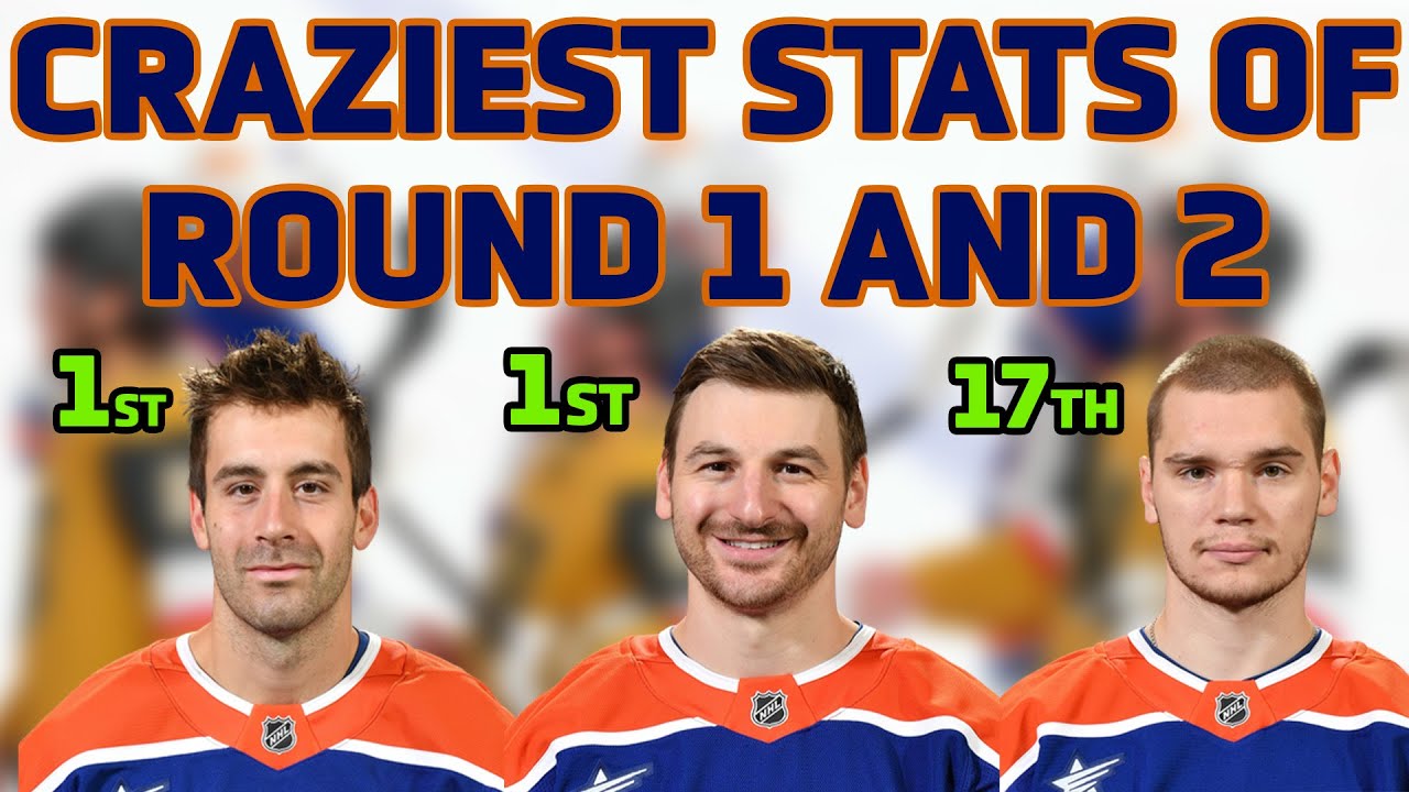 Crazy Edmonton Oilers stats from round 1 and 2 of the Stanley Cup Playoffs | Oilers Update