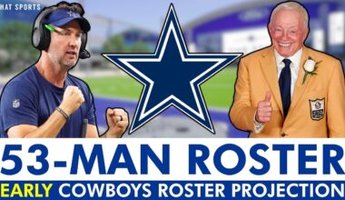 Dallas Cowboys 53-Man Roster Projection, Practice Squad Prediction & Notable Cuts