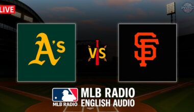 🔴 LIVE: Oakland Athletics vs San Francisco Giants ⚾ MAJOR LEAGUE BASEBALL LIVE 📻 WBC THE SHOW 🙏