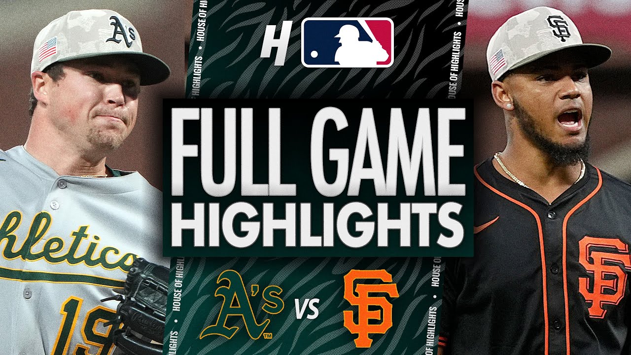 Athletics vs San Francisco Giants - FULL GAME HIGHLIGHTS | May 17, 2025 MLB Season