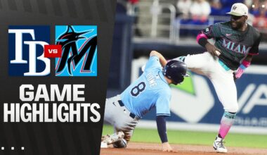 Rays vs. Marlins Game Highlights (5/17/25) | MLB Highlights
