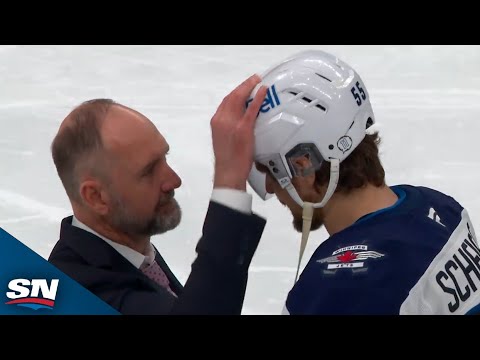 Stars Show Love To Jets' Mark Scheifele As Teams Shake After Six-Game Series