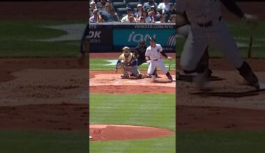 Brett Baty makes the running play!