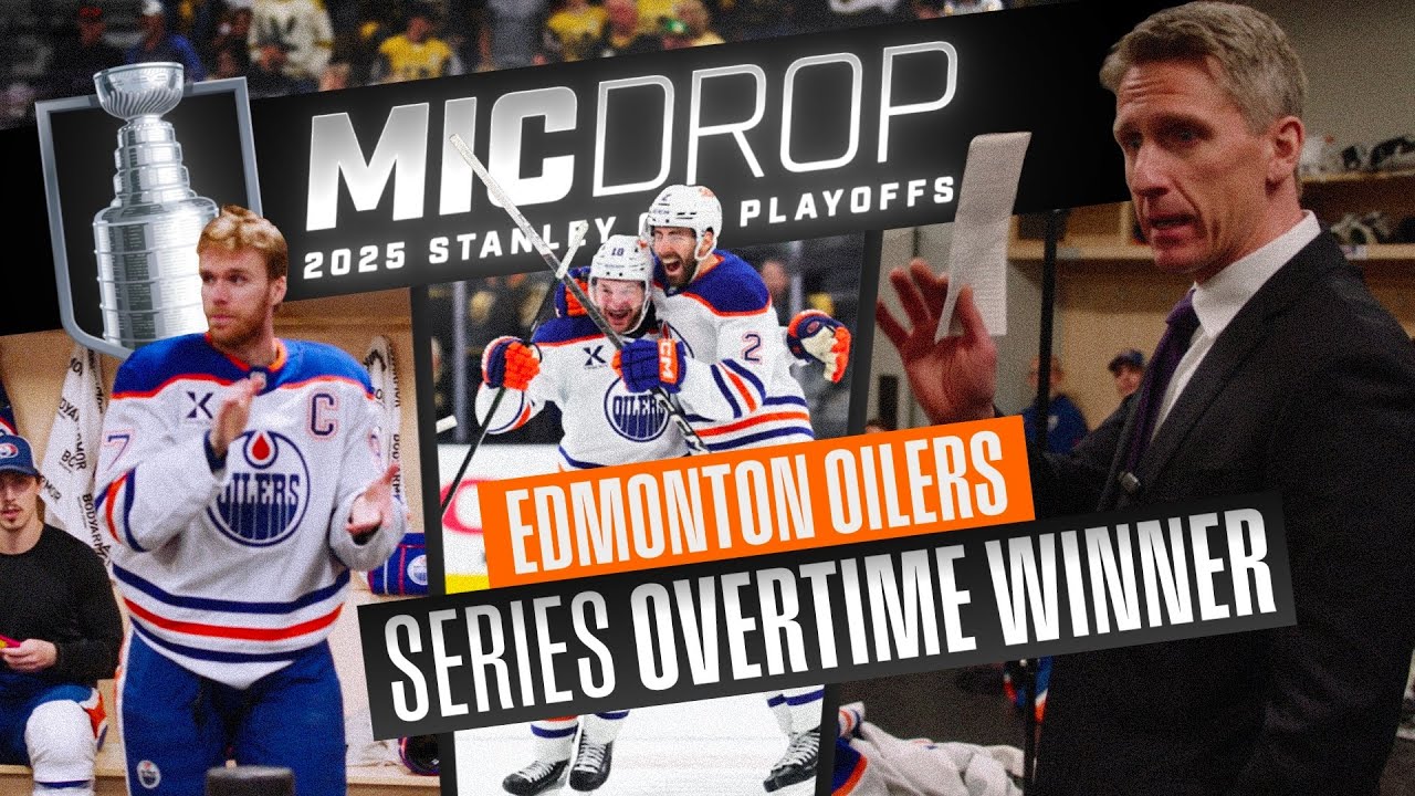 NHL Mic Drop: Oilers vs. Golden Knights Game 5 | Stanley Cup Playoffs