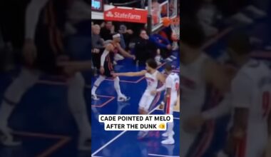 The point or dunk, which was better? 🥶 #nba #dunk #detroitpistons