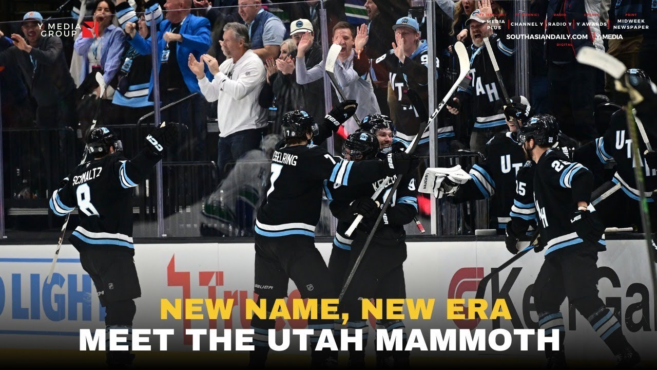 Salt Lake City’s NHL team officially named Utah Mammoth after year-long fan campaign