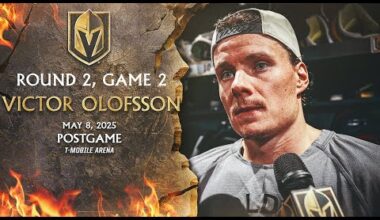 Round 2, Game 2 | Victor Olofsson Postgame: This Is Far From Over