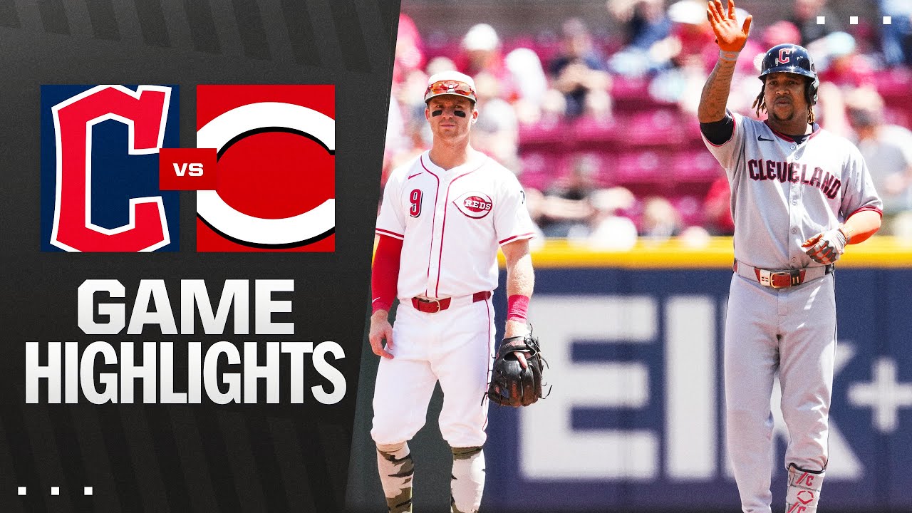 Guardians vs. Reds Highlights (5/18/25) | MLB Highlights