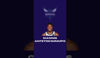 TRADING Giannis Antetokounmpo To The Charlotte Hornets! #nba #basketball #viral