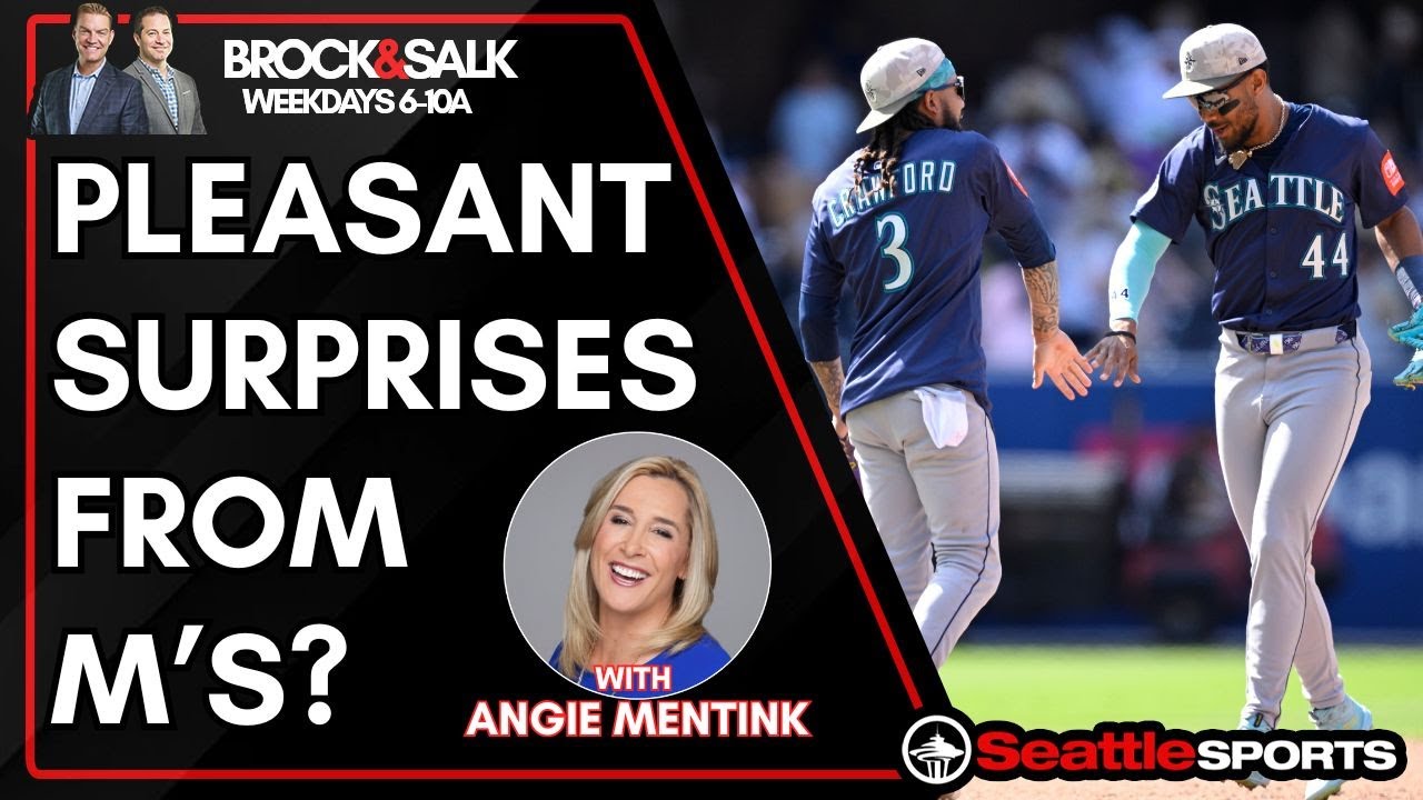 Biggest Pleasant Surprise on #Mariners Team w/ Angie Mentink (ROOT Sports) | #SeattleSports