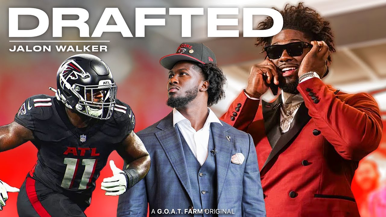 Jalon Walker | NFL Draft Day | Atlanta Falcons | "I'm on the way, Coach!"
