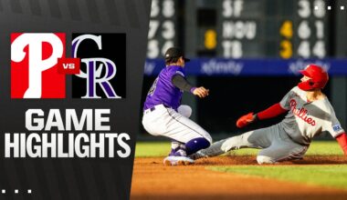 Phillies vs. Rockies Game Highlights (5/19/25) | MLB Highlights