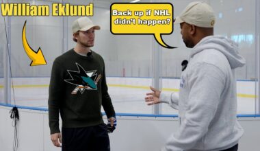 23 Questions With San Jose Sharks Left Wing NHL Player William Eklund - Powered by CCM Hockey