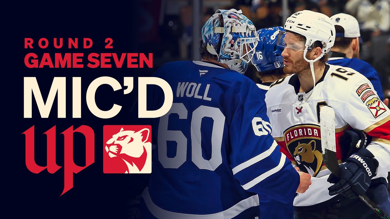 "Boys, isn't this the f*ckin' best?!" | Panthers at Maple Leafs Game 7 Mic'd Up