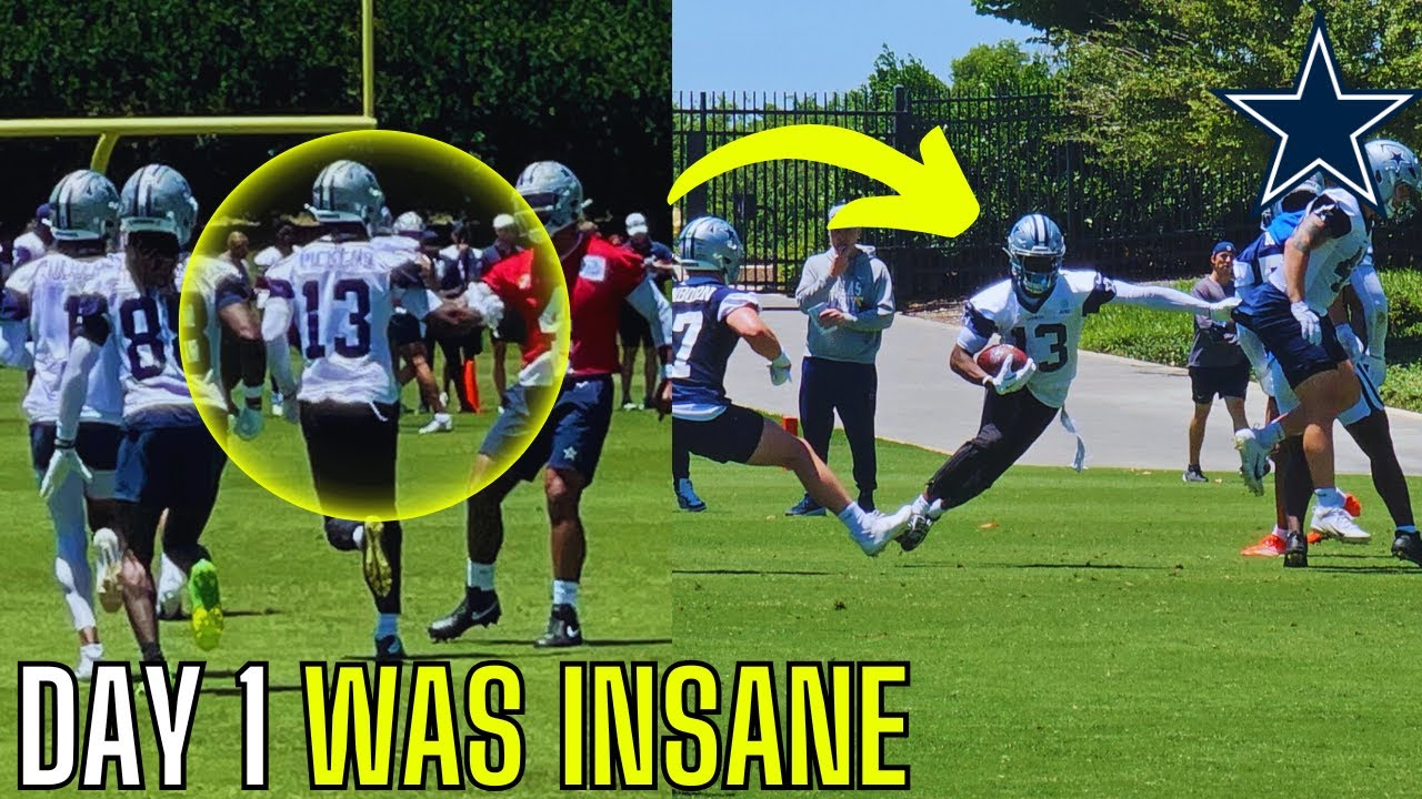 The Dallas Cowboys OTAs LOOK NASTY... | Day 1 Observations |